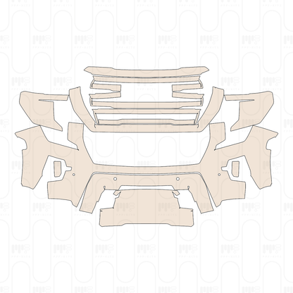 Pre-Cut PPF GMC Yukon AT4 2022