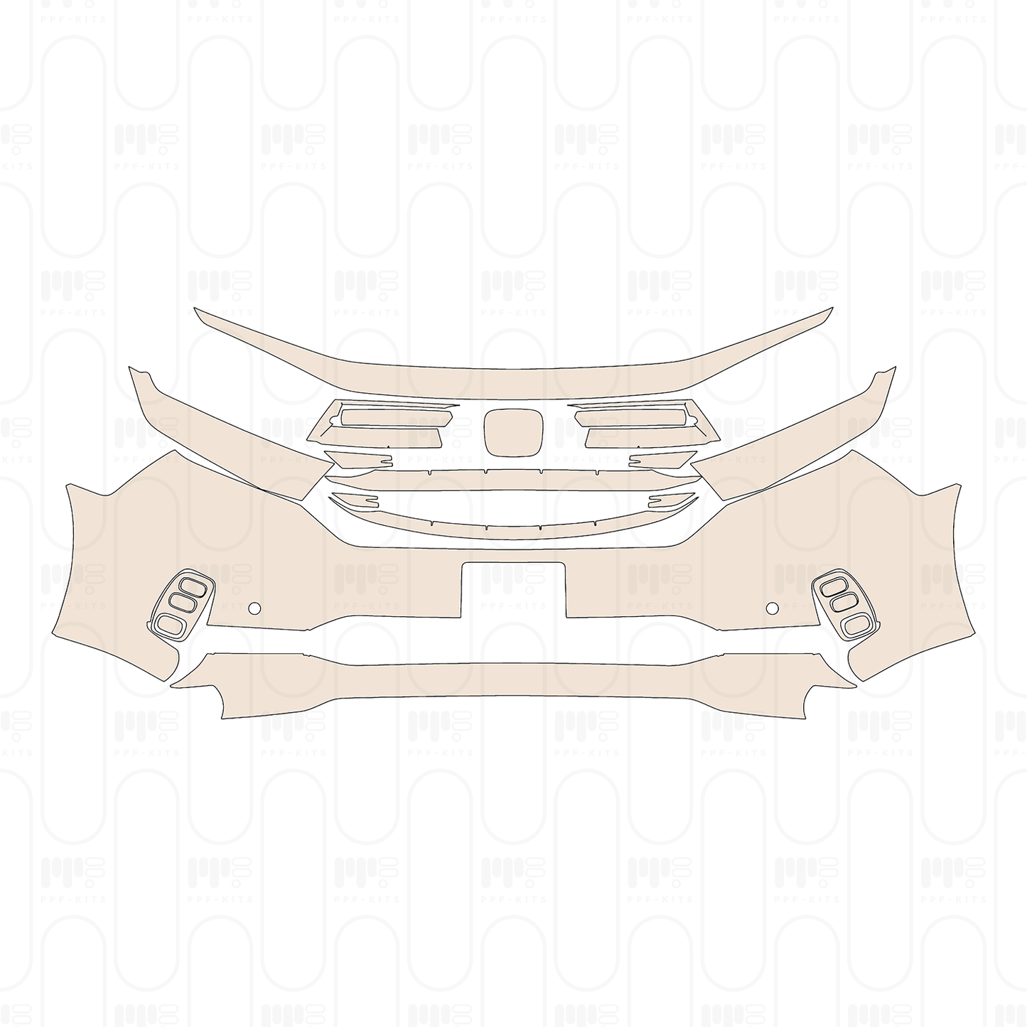 Pre-Cut PPF Honda Odyssey 2022