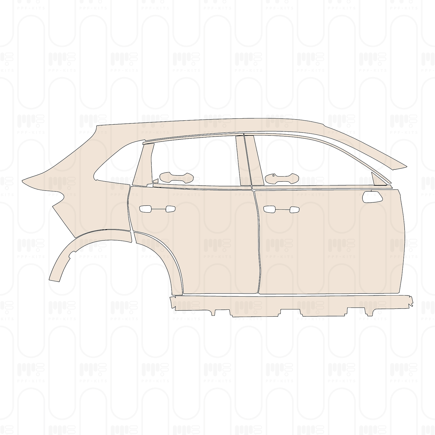 Pre-Cut PPF Honda ZR-V (CN) e:HEV 2022