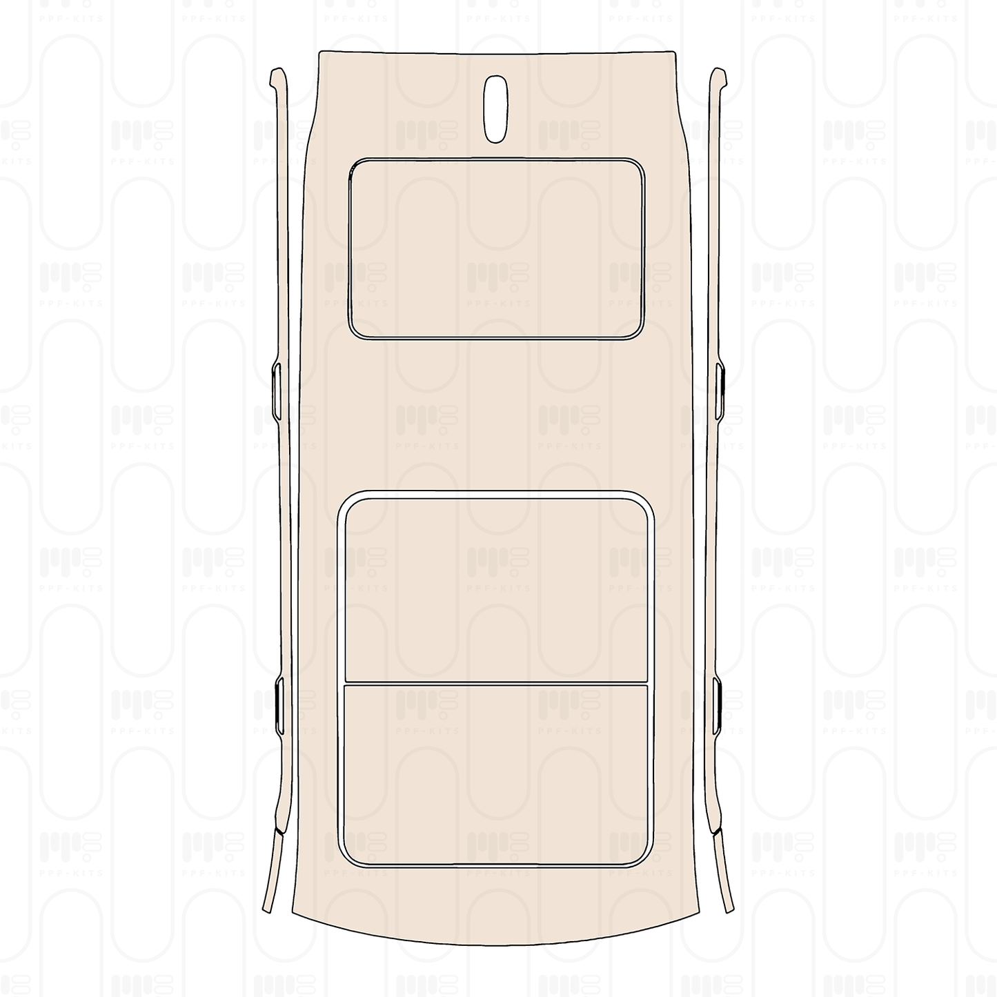Pre-Cut PPF JEEP Grand Wagoneer Standard Wheelbase Series II 2022