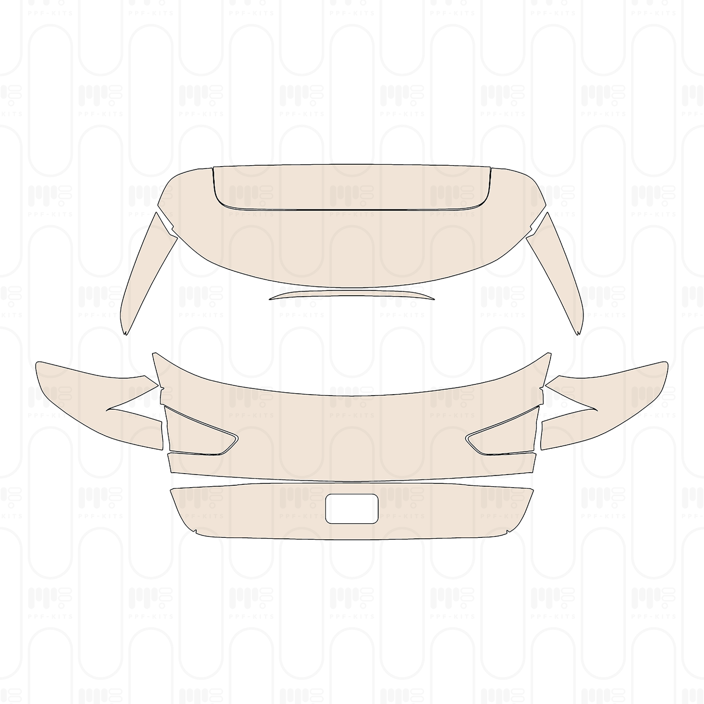 Pre-Cut PPF KIA Xceed (EU) Base 2022