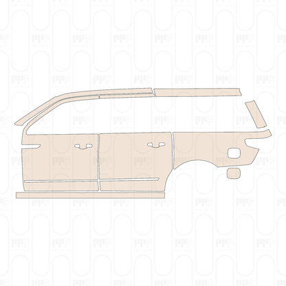 Pre-Cut PPF Lincoln Navigator Extended Wheelbase 2022
