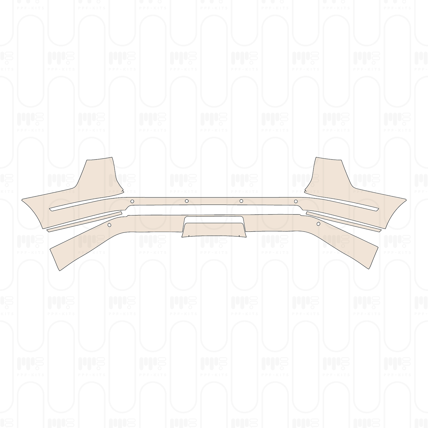 Pre-Cut PPF Lincoln Navigator Extended Wheelbase 2022