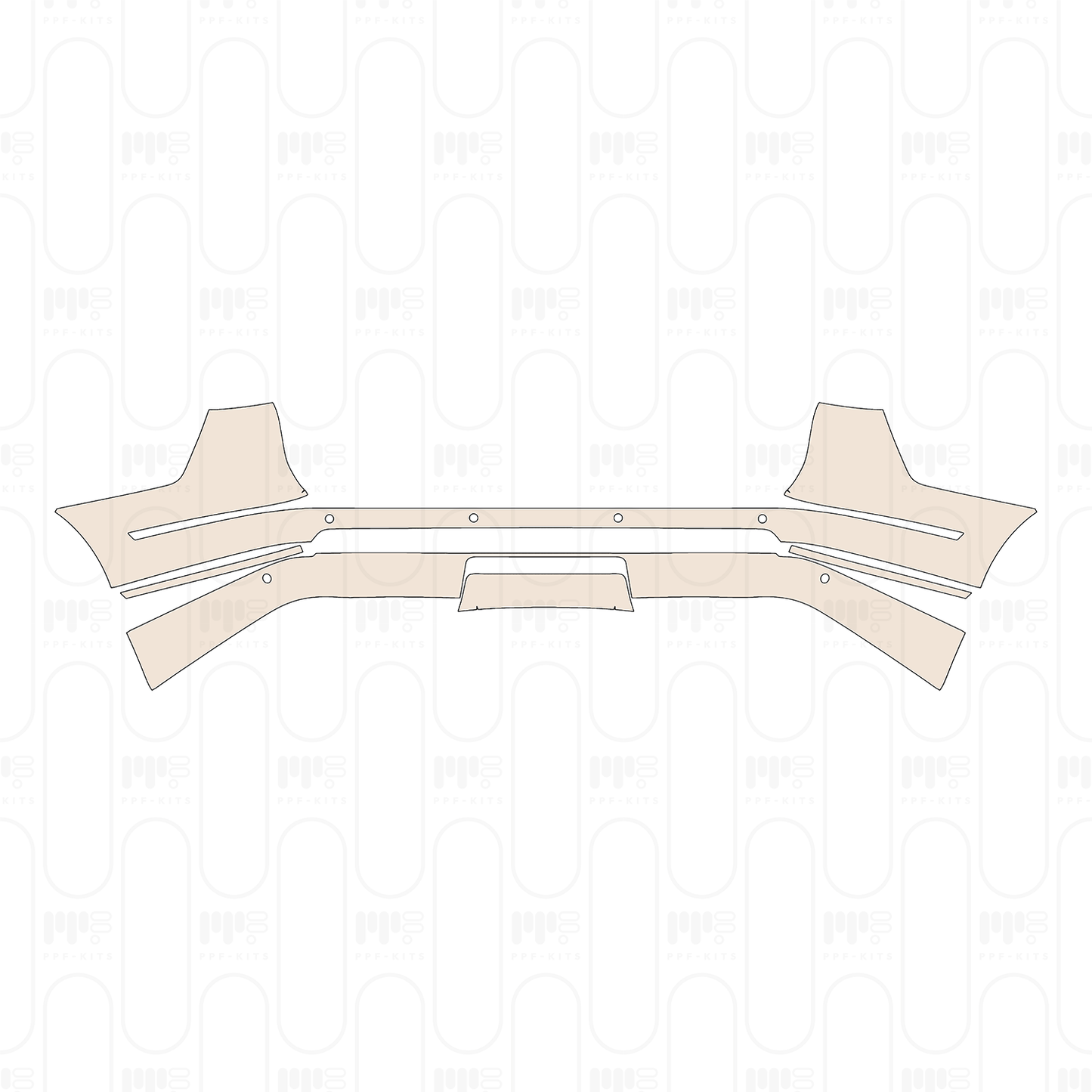 Pre-Cut PPF Lincoln Navigator Standard Wheelbase 2022