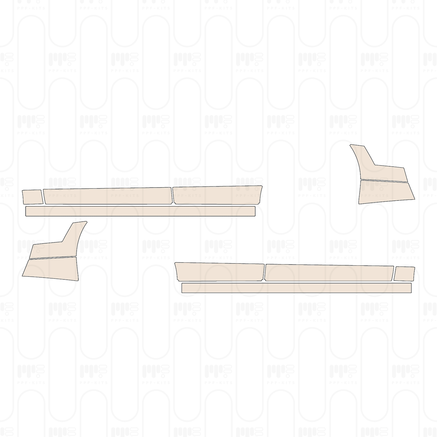 Pre-Cut PPF Lincoln Navigator Standard Wheelbase 2022