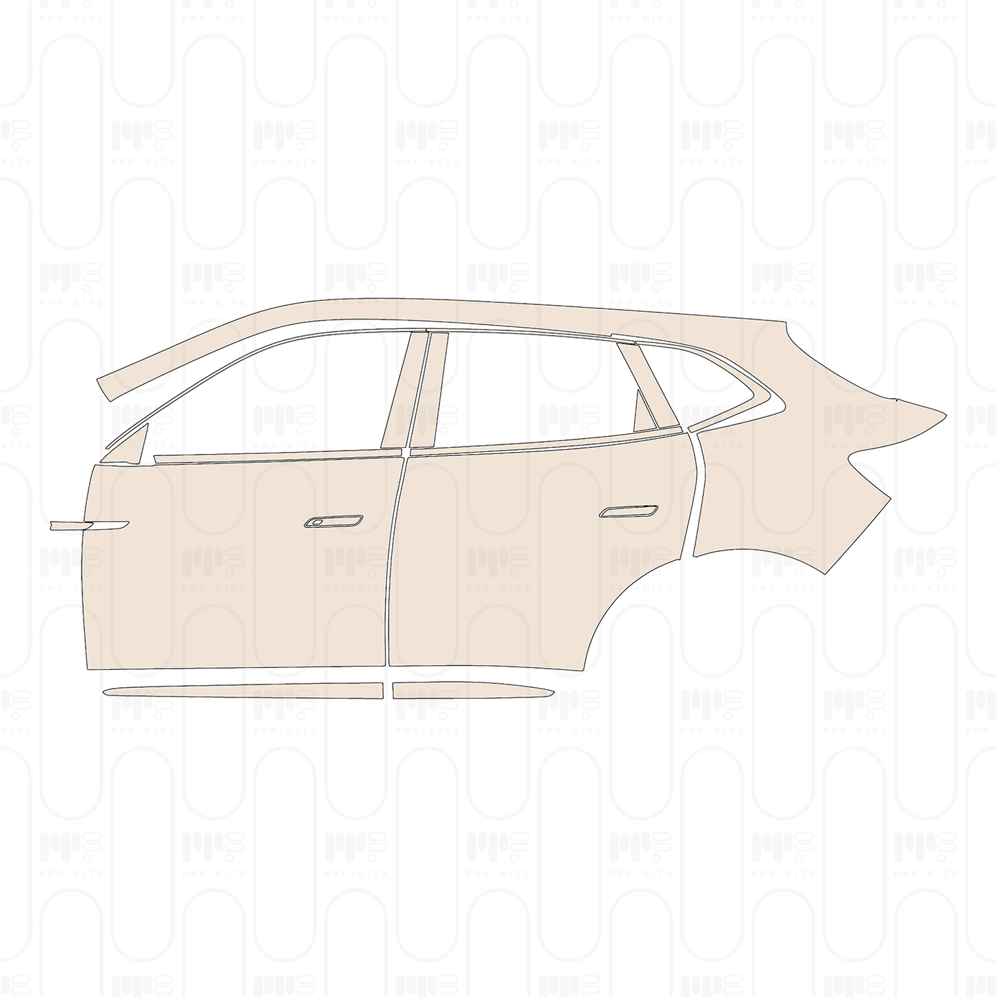 Pre-Cut PPF MG Marvel R Electric 2022
