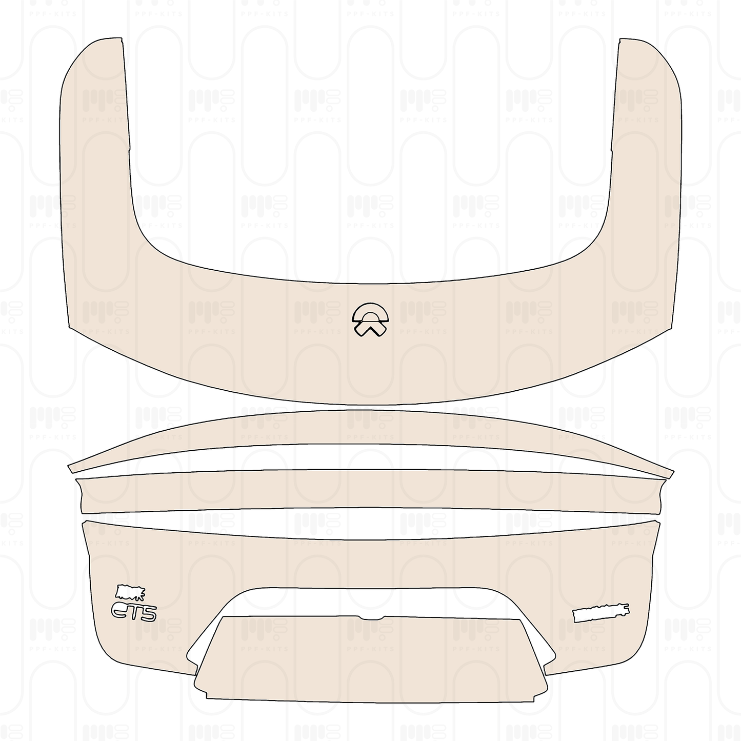 Pre-Cut PPF NIO ET5 2022