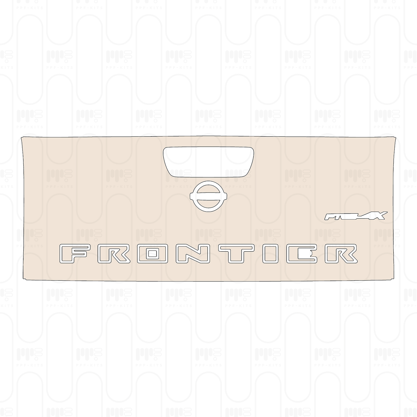 Pre-Cut PPF Nissan Frontier Crew Cab Pro-4X 2022