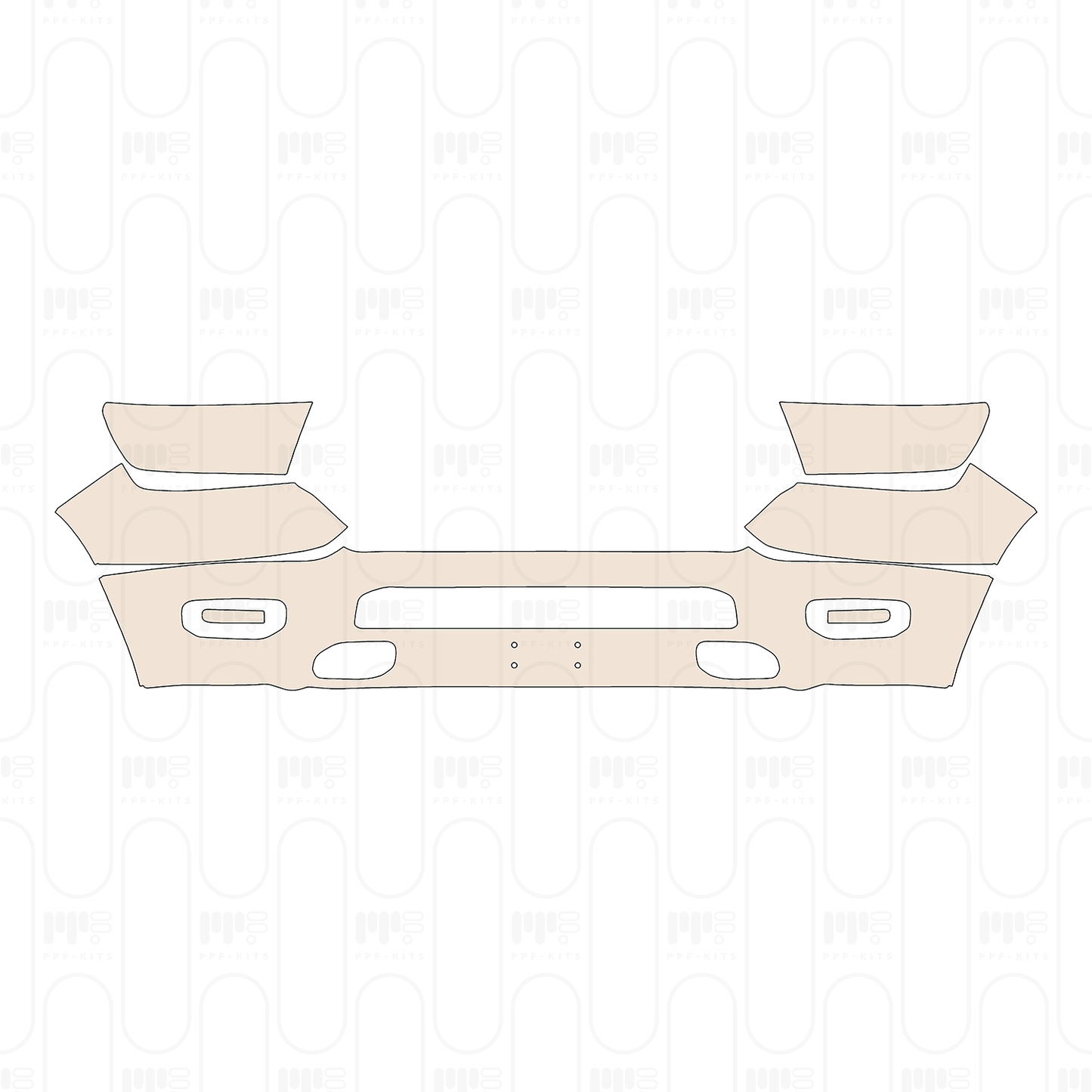 Pre-Cut PPF RAM Trucks 1500 Crew Cab Laramie 2023