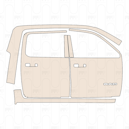 Pre-Cut PPF RAM Trucks 1500 Crew Cab Limited 2023
