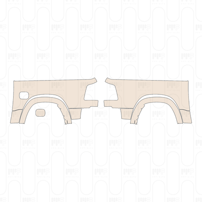 Pre-Cut PPF RAM Trucks 1500 Crew Cab Limited 2023