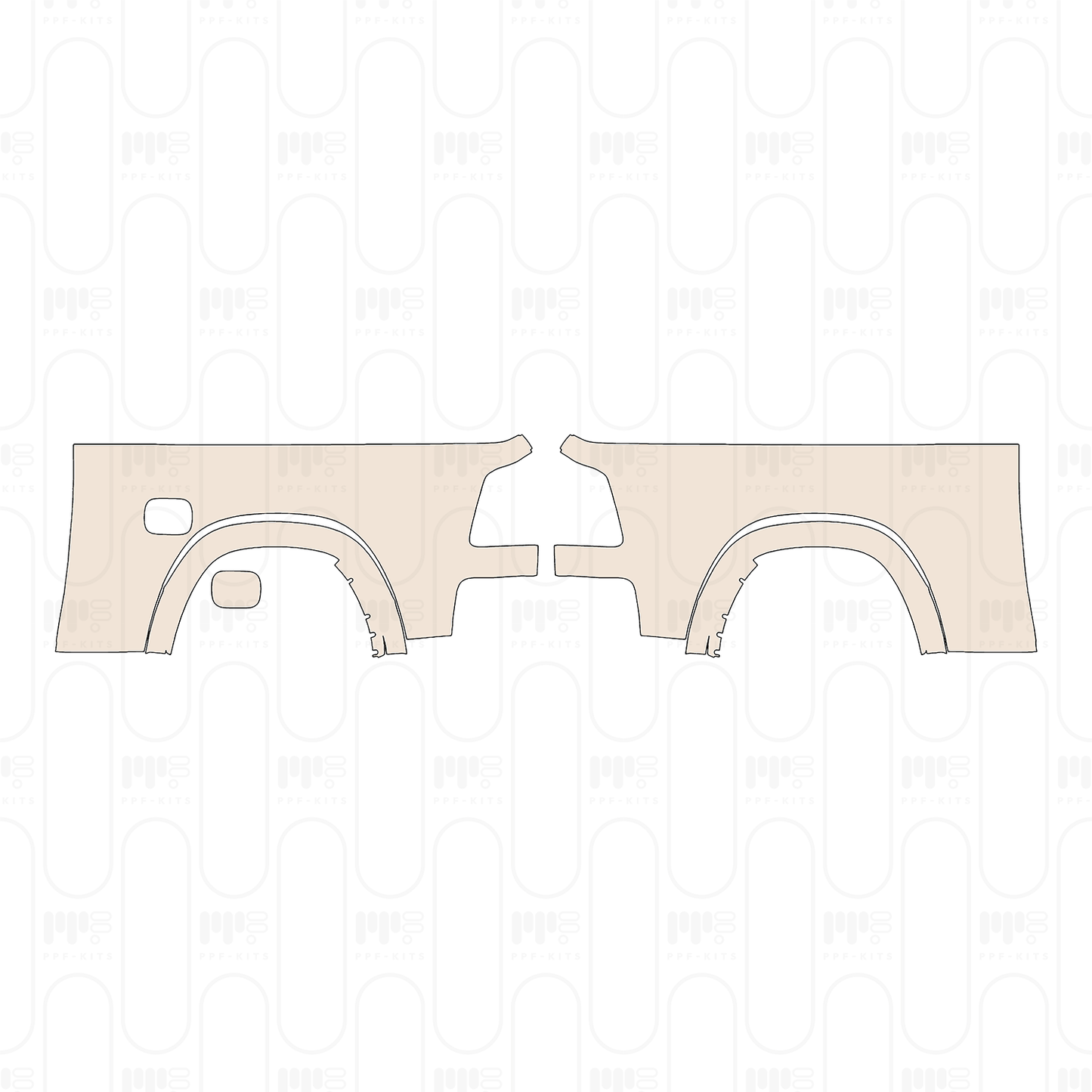 Pre-Cut PPF RAM Trucks 1500 Crew Cab Limited 2023