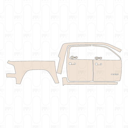 Pre-Cut PPF RAM Trucks 1500 TRX 2024