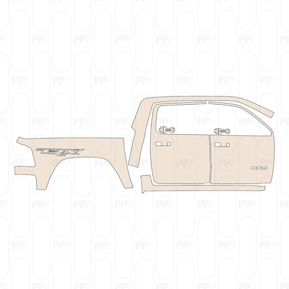 Pre-Cut PPF RAM Trucks 1500 TRX 2024