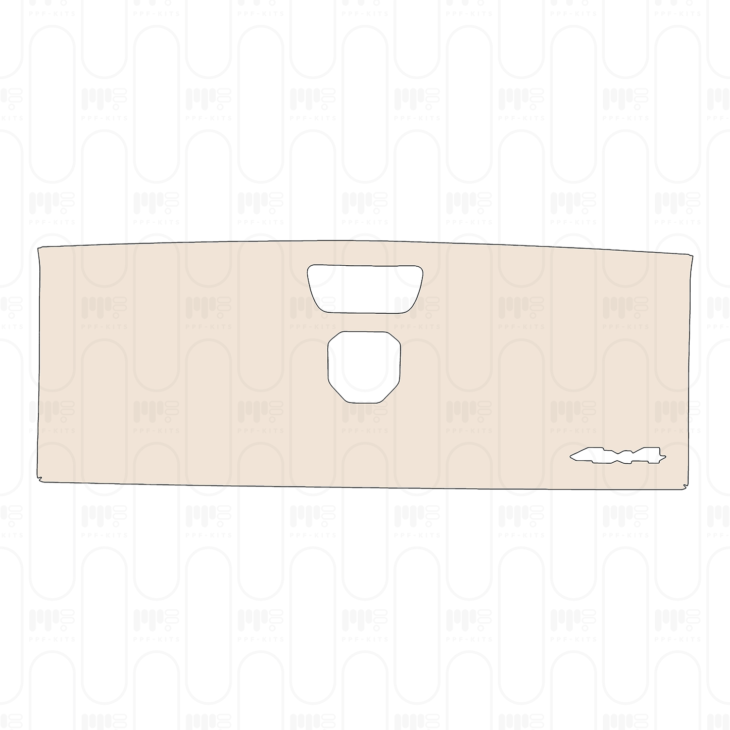Pre-Cut PPF RAM Trucks 2500 Crew Cab Tradesman 2023