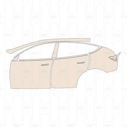 Pre-Cut PPF Tesla Model Y Premium 2023