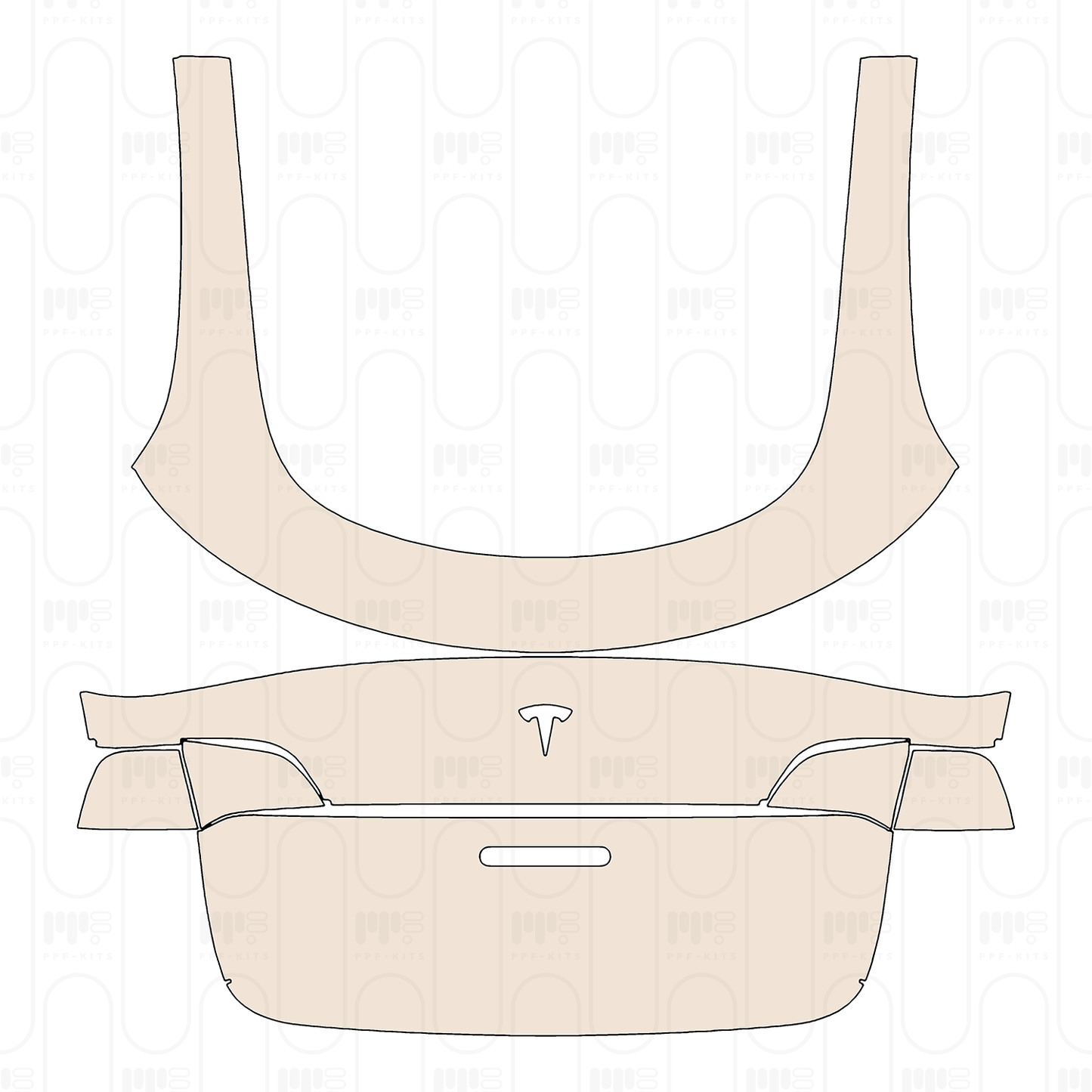 Pre-Cut PPF Tesla Model Y Premium 2023