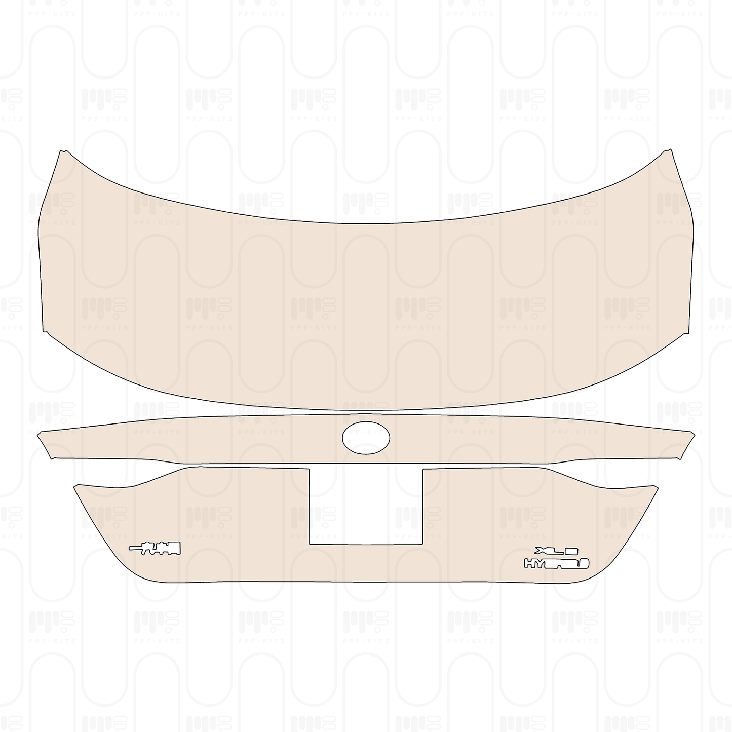 Pre-Cut PPF Toyota Avalon Luxury 2023