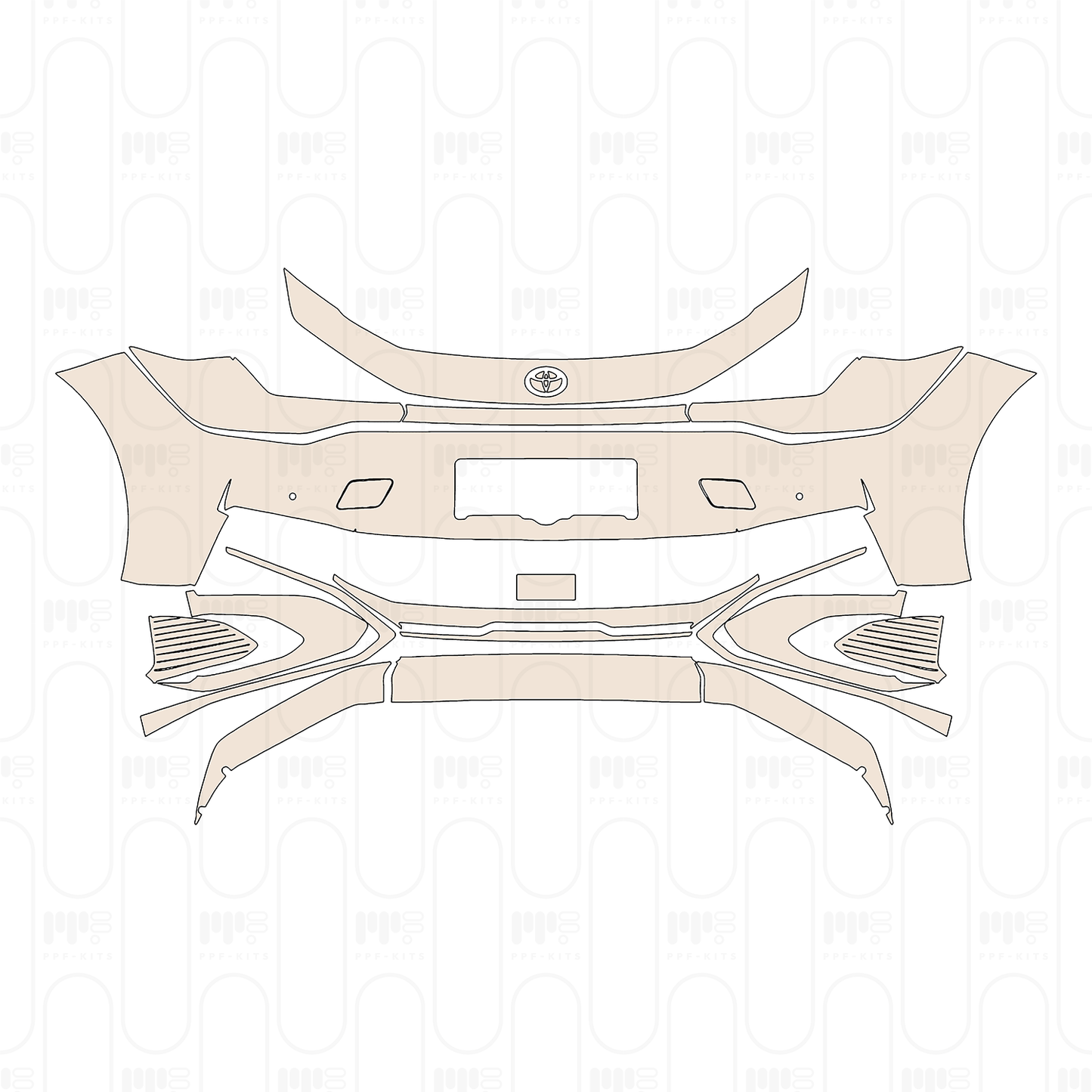 Pre-Cut PPF Toyota bZ3 2023