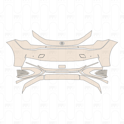 Pre-Cut PPF Toyota bZ3 2023