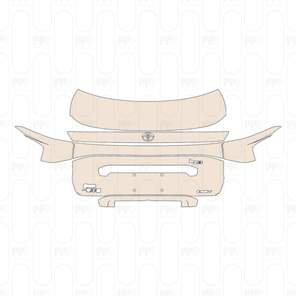 Pre-Cut PPF Toyota bZ3 2023