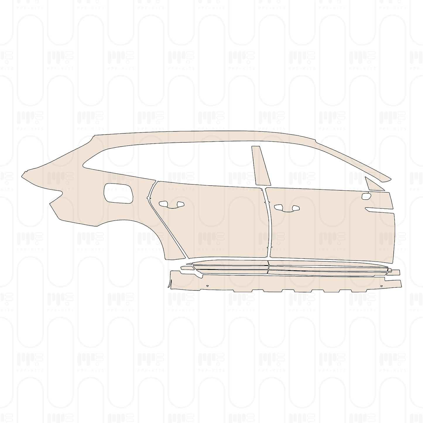 Pre-Cut PPF Volkswagen Arteon Shooting Brake R 2023