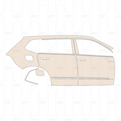 Pre-Cut PPF Volkswagen Tiguan L R-Line 2023
