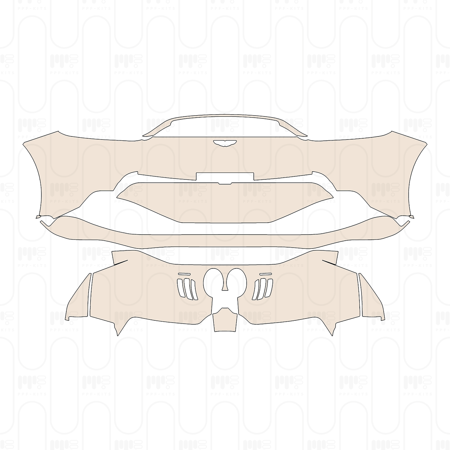 Pre-Cut PPF Aston Martin Speedster V12 2022