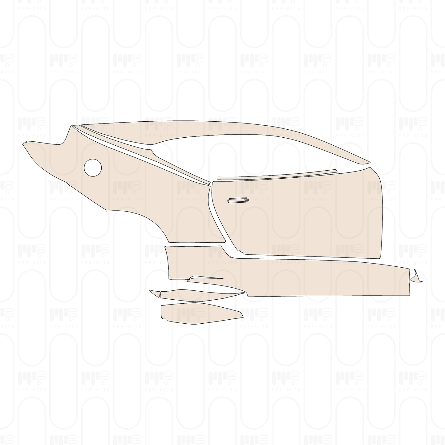 Pre-Cut PPF Aston Martin DBS 770 Ultimate Coupe 2023