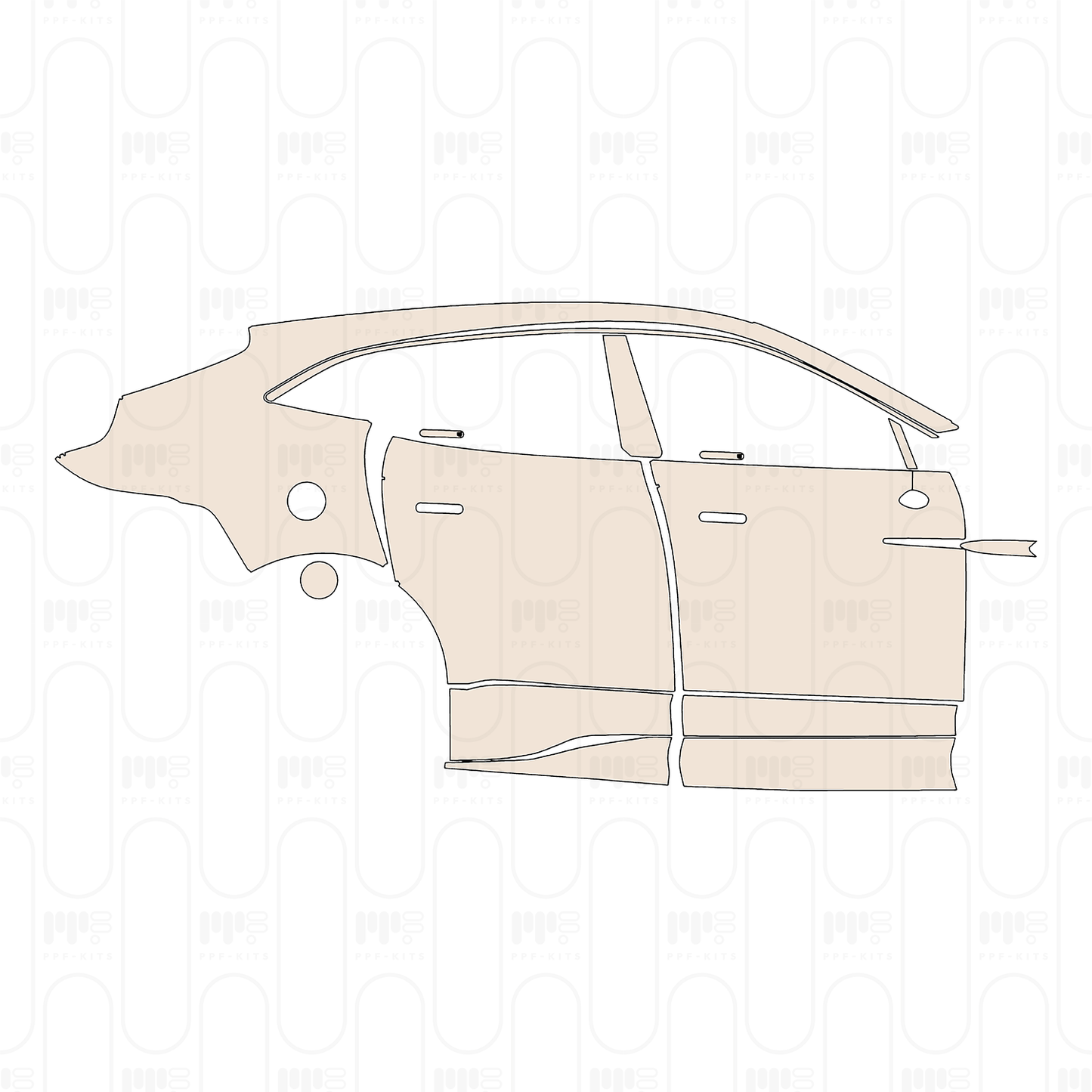 Pre-Cut PPF Aston Martin DBX 707 2022