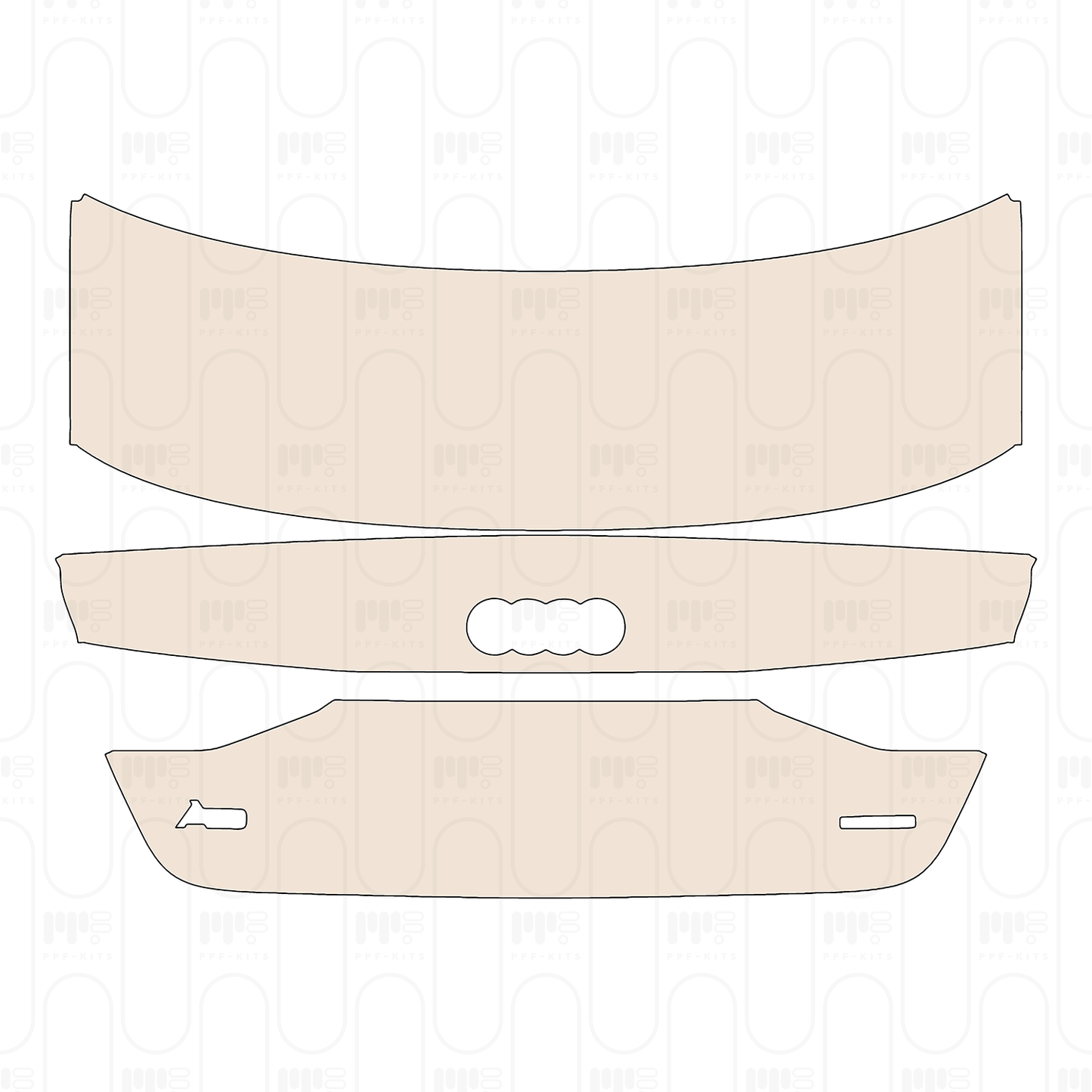 Pre-Cut PPF Audi A3 Sedan Base 2022