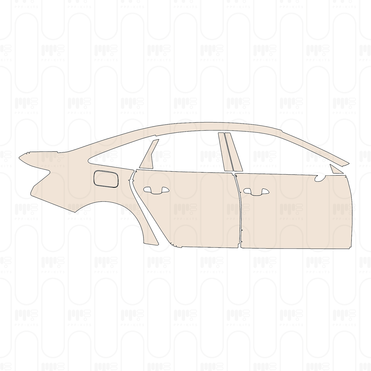 Pre-Cut PPF Audi A6 S6 2022