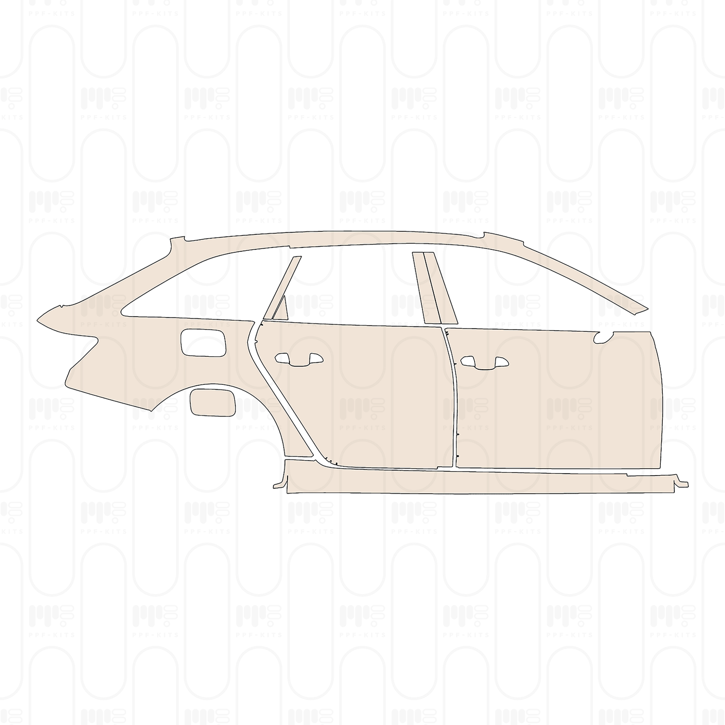 Pre-Cut PPF Audi A6 Avant Base 2022
