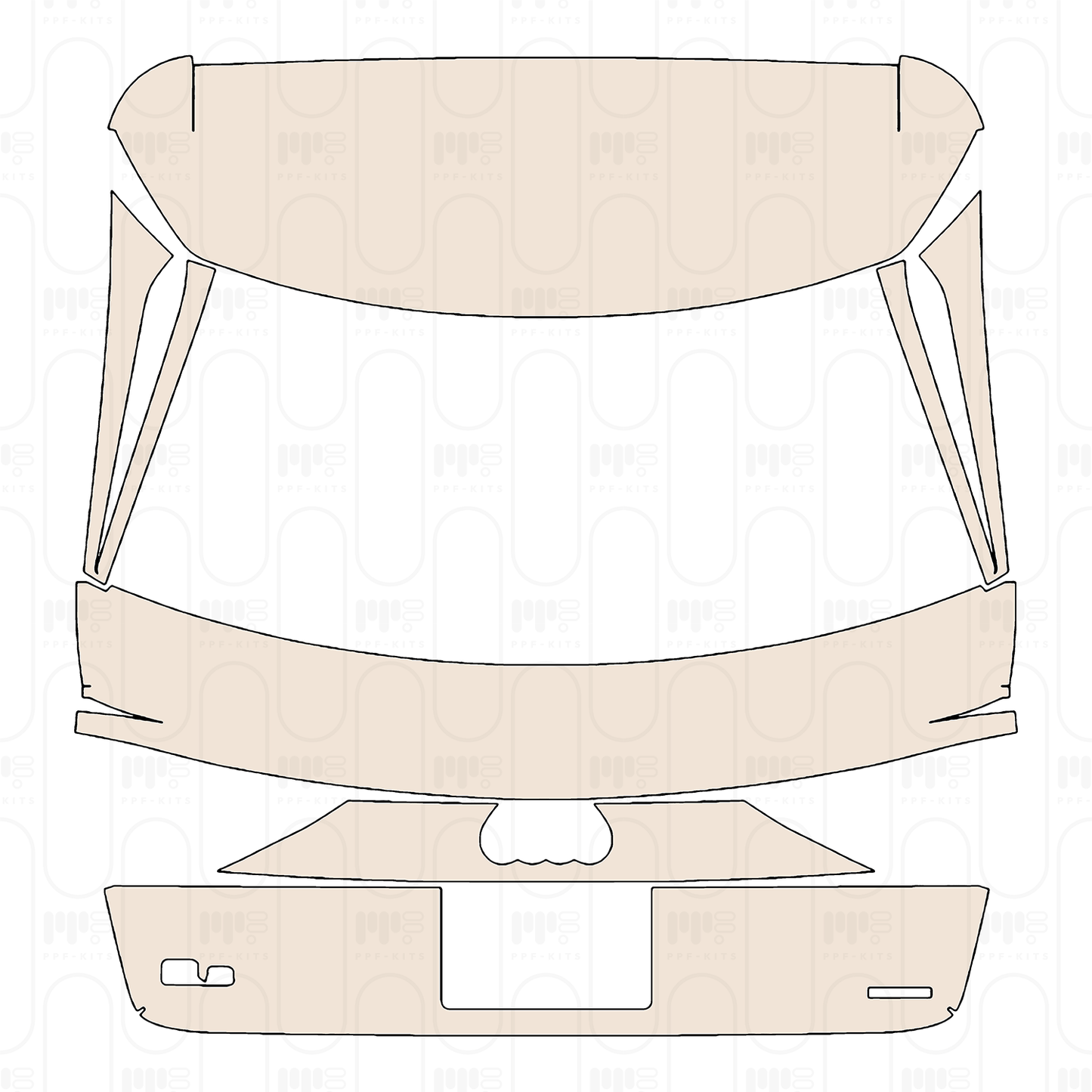 Pre-Cut PPF Audi Q8 S-Line 2022