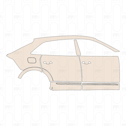 Pre-Cut PPF Audi Q8 S-Line 2022