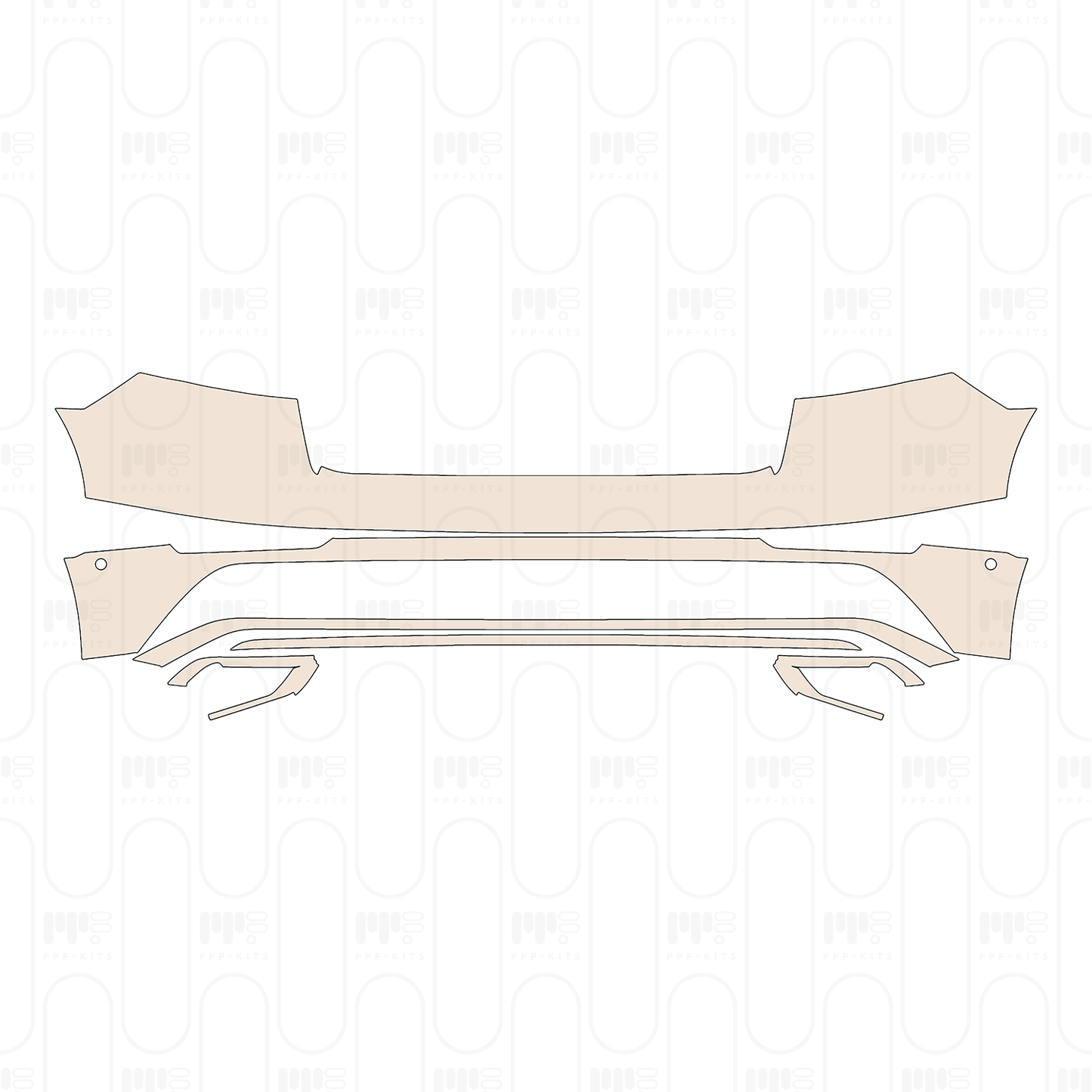 Pre-Cut PPF Audi Q8 S-Line 2022