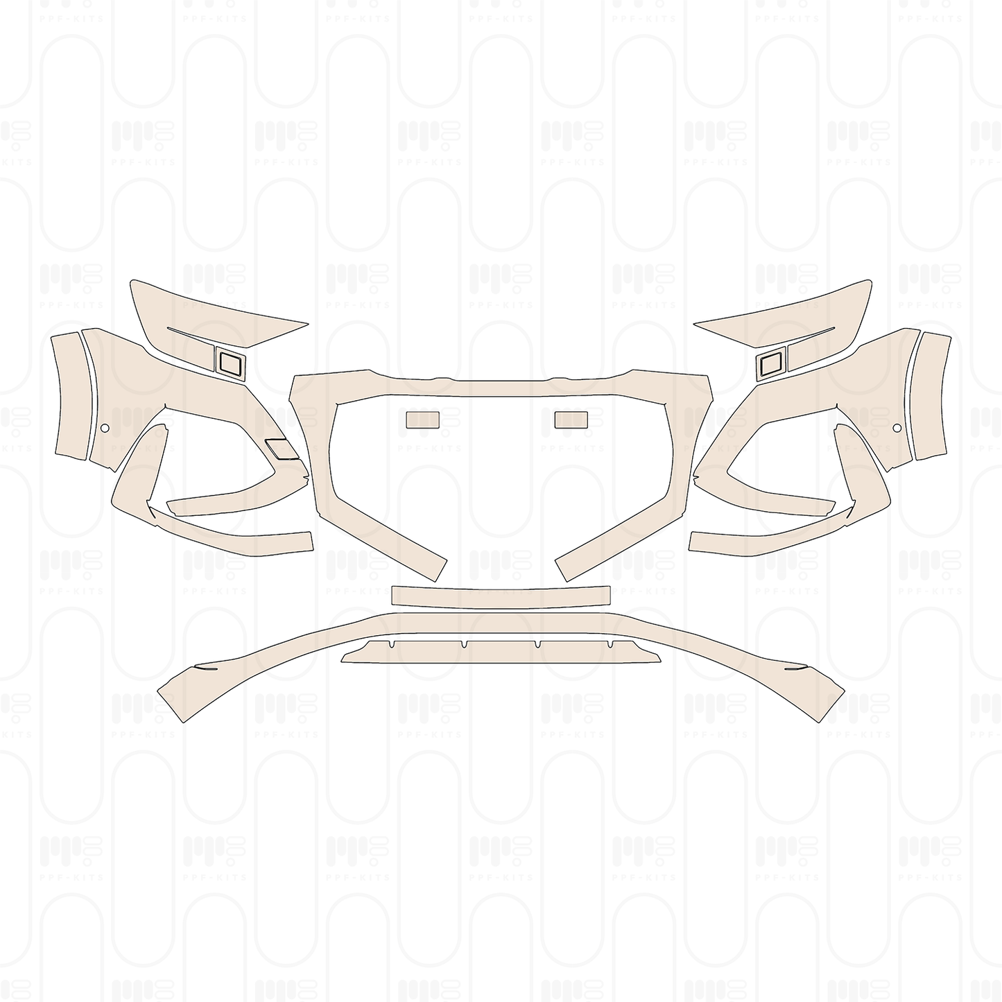 Pre-Cut PPF Audi Q8 RS Q8 2022
