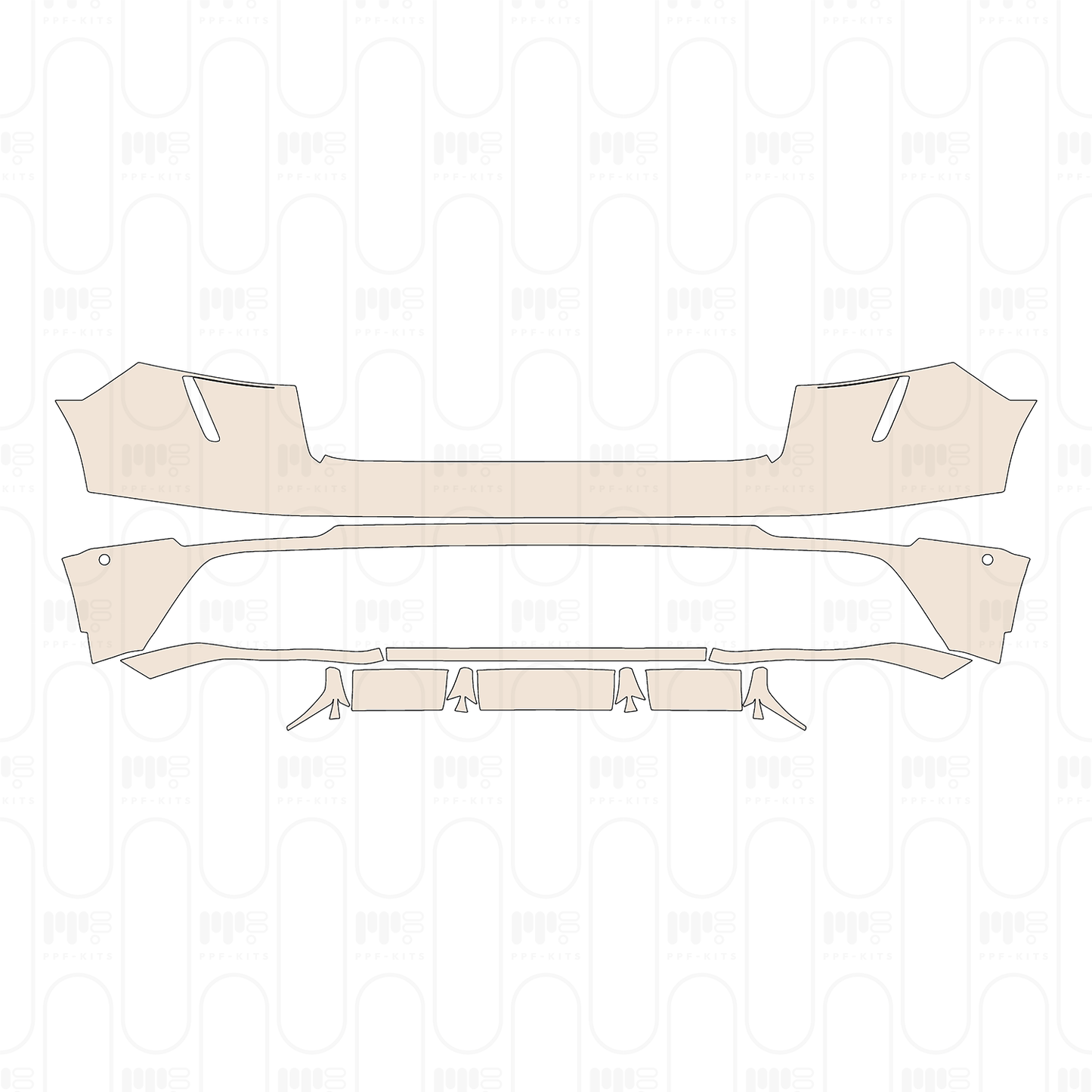 Pre-Cut PPF Audi Q8 RS Q8 2022