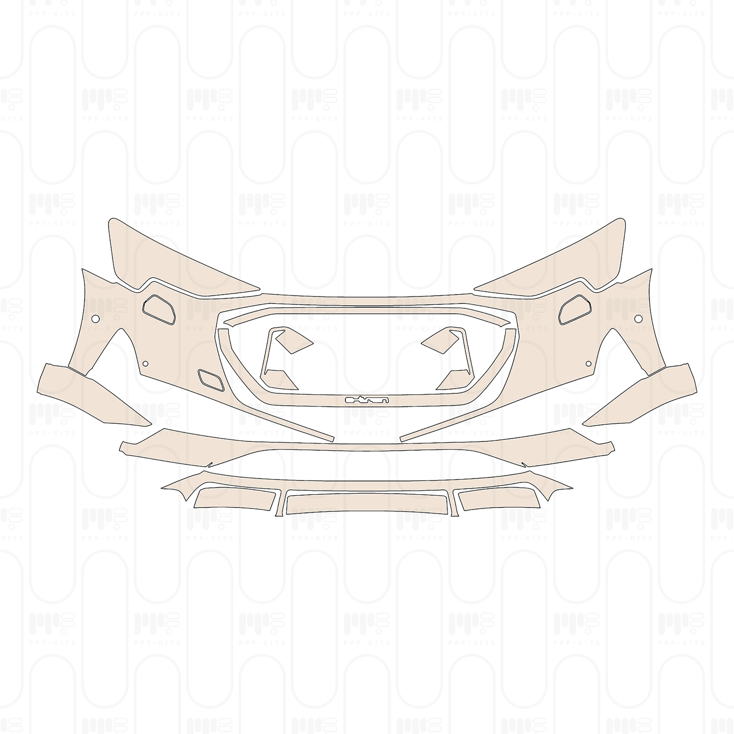 Pre-Cut PPF Audi e-tron Base 2022