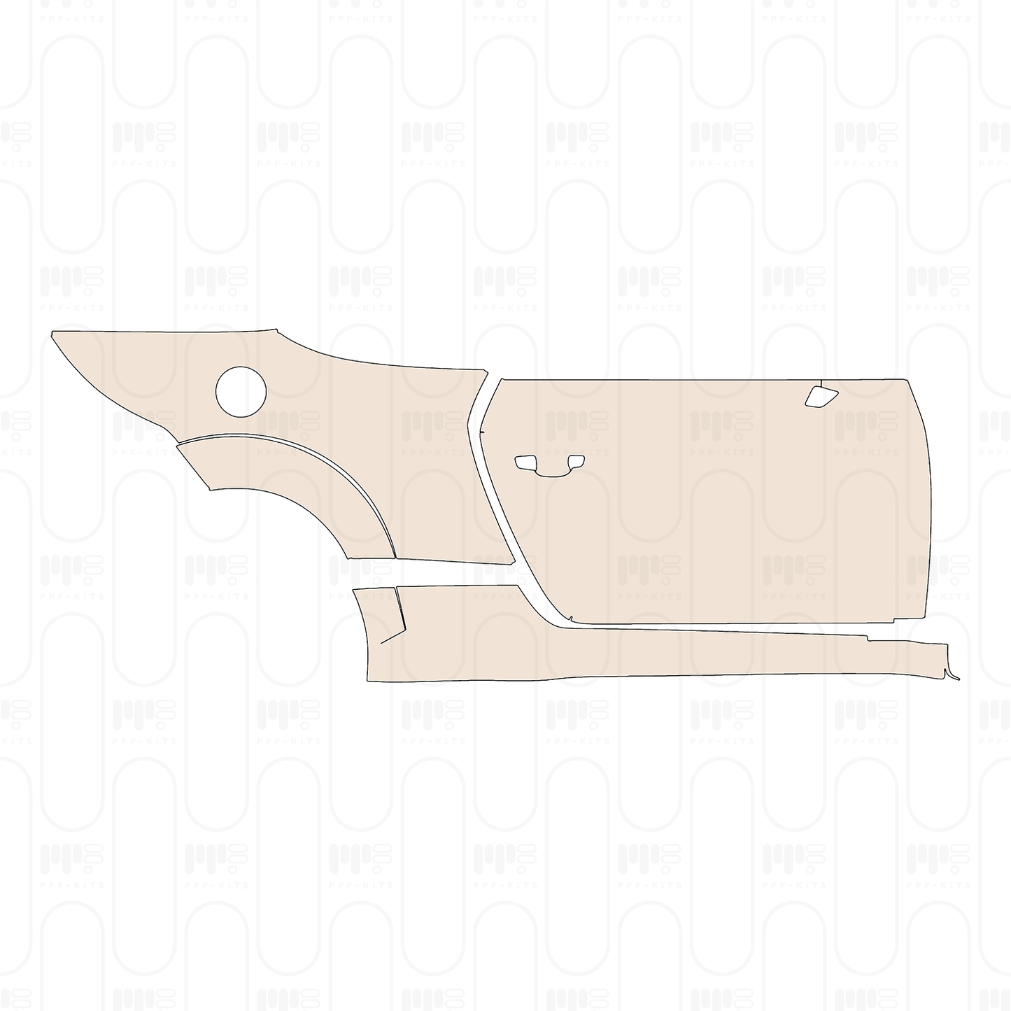 Pre-Cut PPF Audi TT Roadster Base 2022