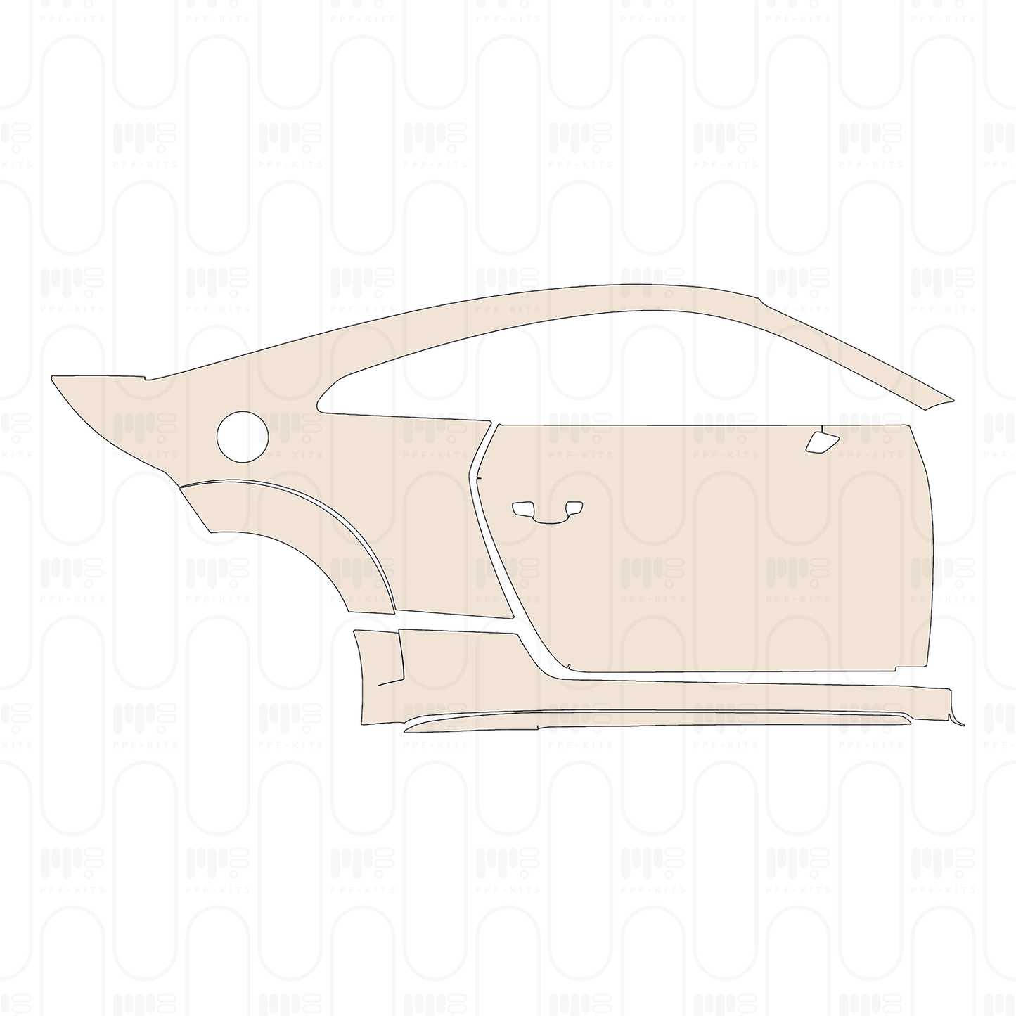 Pre-Cut PPF Audi TT RS Coupe 2022