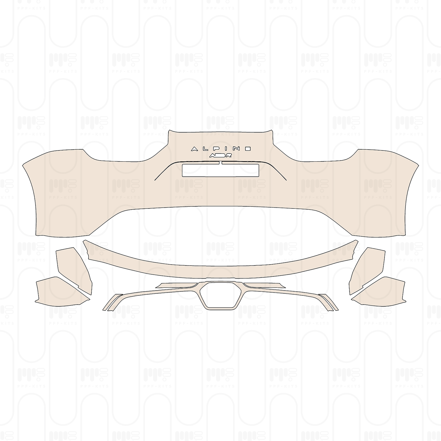 Pre-Cut PPF Alpine A 110 R 2023