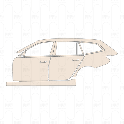 Pre-Cut PPF BMW 3 Series Touring Base 2023