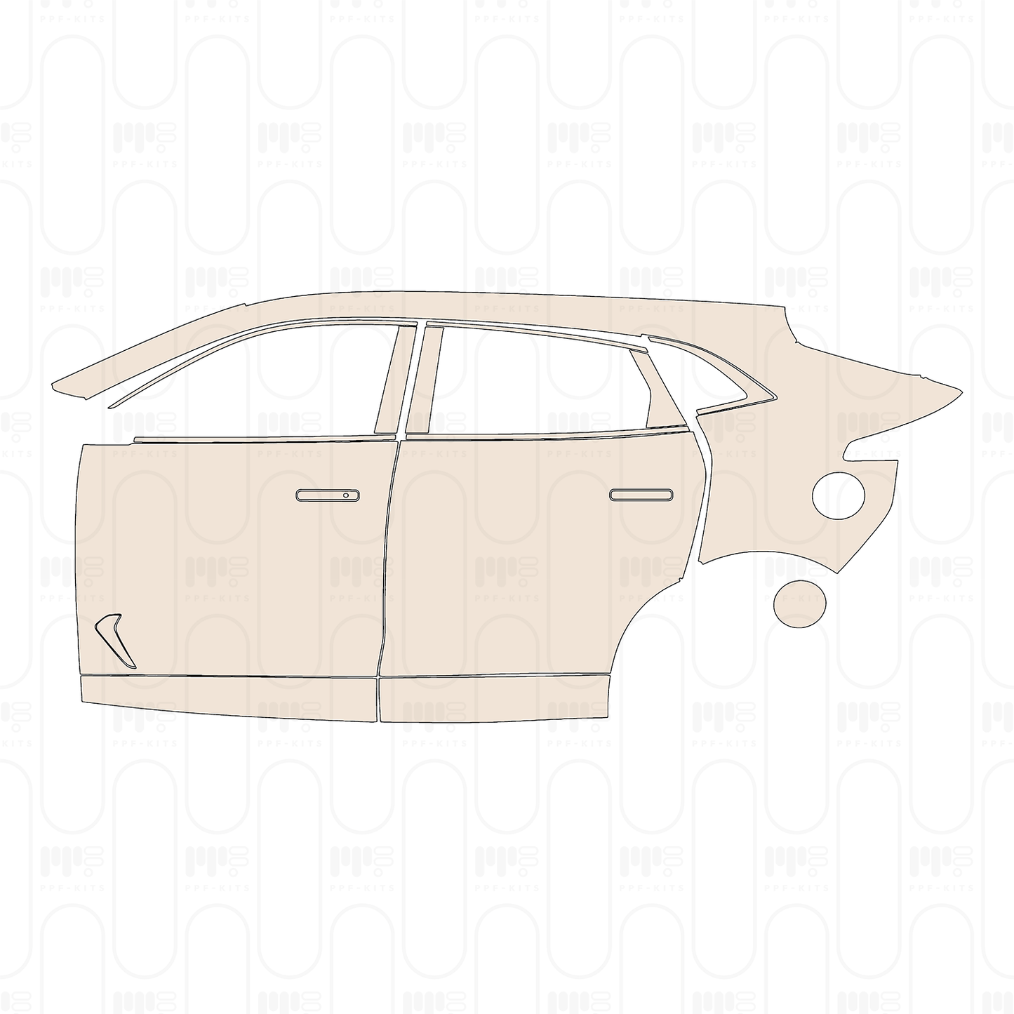 Pre-Cut PPF Changan Auto UNI-K 2023