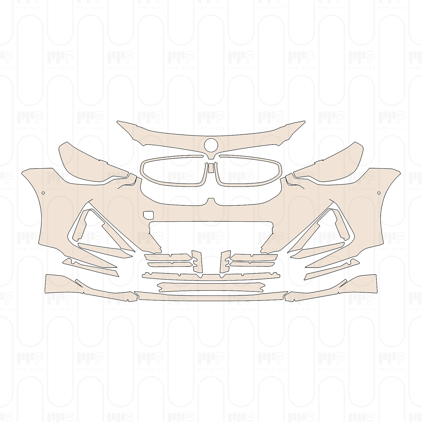 Pre-Cut PPF BMW 2 Series Coupe M235 M240 2023