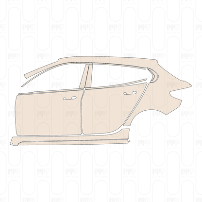 Pre-Cut PPF BMW 1 Series 5-door Sports Hatch M135i 2022