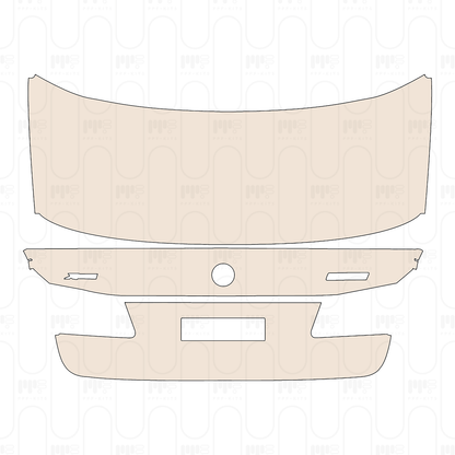 Pre-Cut PPF BMW 5 Series Sedan Standard Wheelbase Base 2022