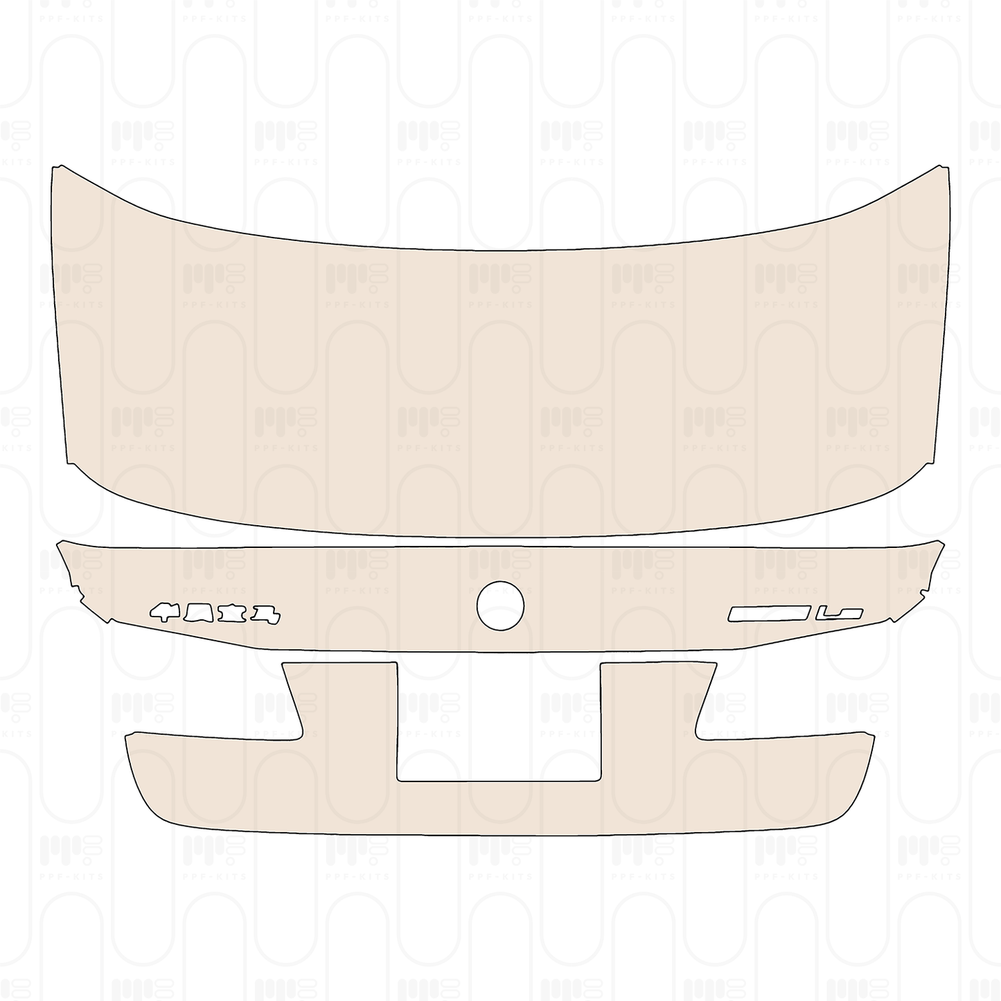 Pre-Cut PPF BMW 5 Series Sedan Extended Wheelbase M Sport 2022