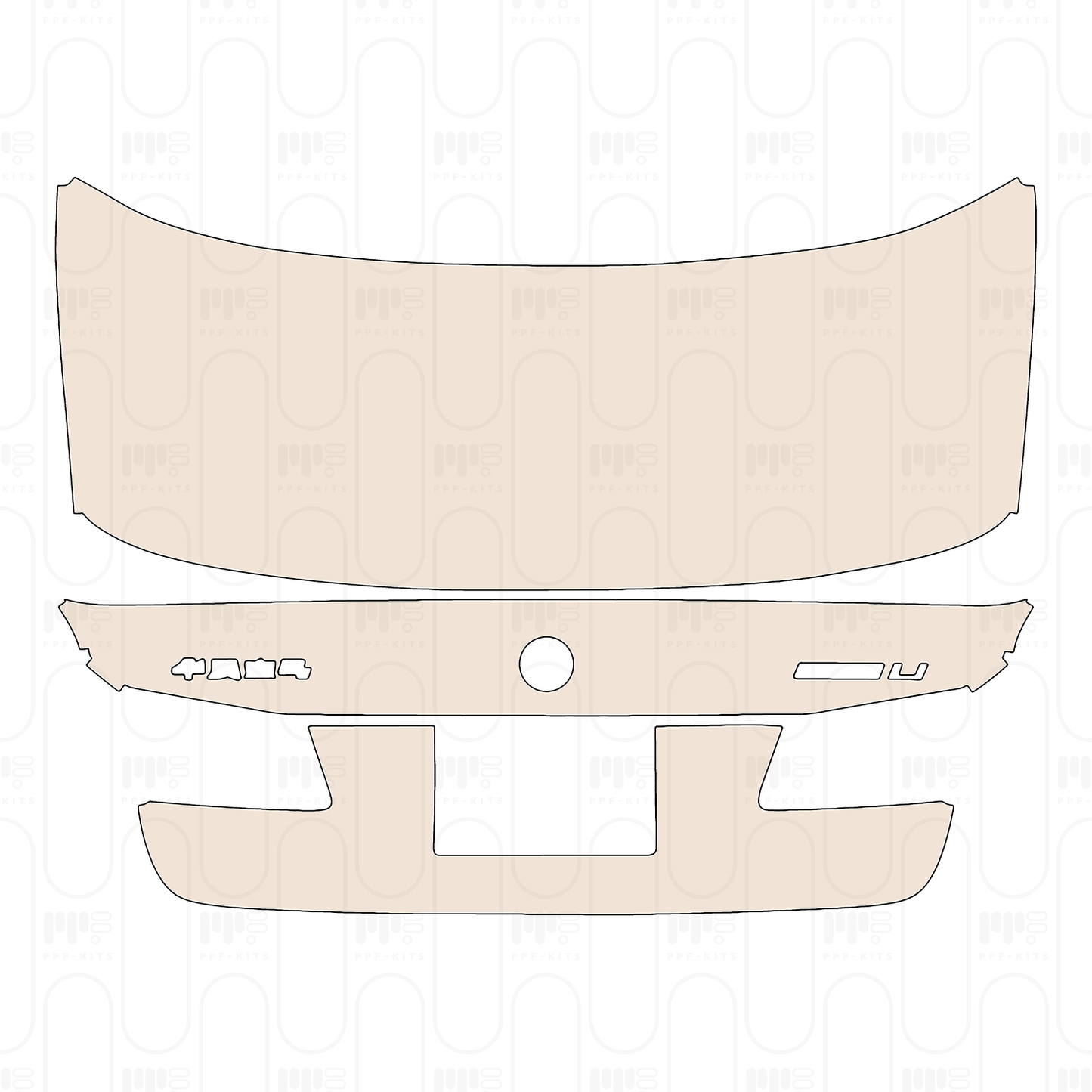 Pre-Cut PPF BMW 5 Series Sedan Extended Wheelbase M Sport 2022