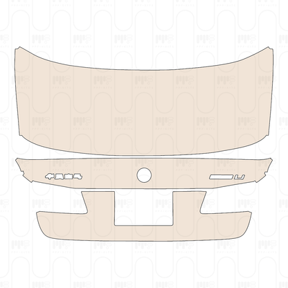 Pre-Cut PPF BMW 5 Series Sedan Extended Wheelbase M Sport 2022